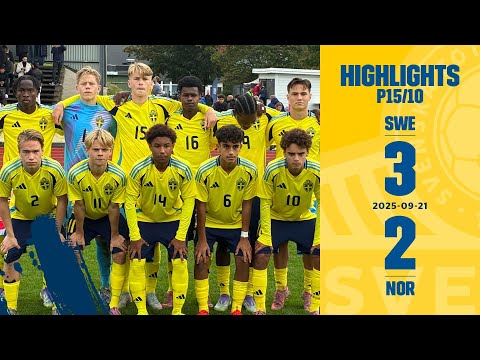 Highlights P15/10 Sverige-Norge 3-2