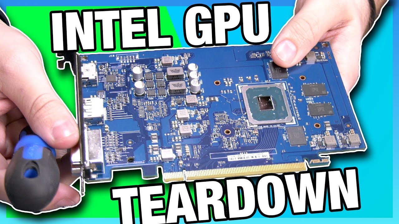 Tearing Down Intel's Video Card: DG1 Iris Xe Disassembly & Build Quality