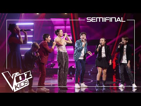 Chiara Oliver and Teams Lola and Turizo - Bucle | Semifinal | The Voice Kids Spain 2025