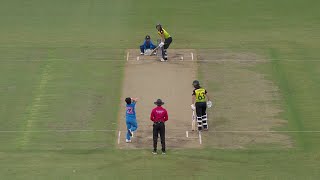 Best bowled dismissals from the Women's T20 World Cup 2020