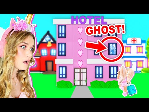 *NEW* HOTEL In Adopt Me Is HAUNTED! (Roblox)