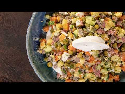 Готовимся к новому году!!! Салат Оливье по моему рецепту