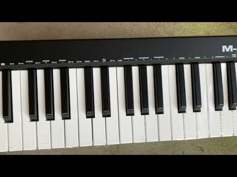 M Audio Keystation 49 MK3   Synth Action 49 Key USB MIDI Keyboard Controller Review