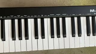 Video thumbnail for M Audio Keystation 49 MK3   Synth Action 49 Key USB MIDI Keyboard Controller Review by ITR Reviews