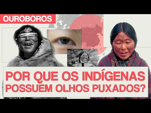 Por que os indígenas possuem olhos puxados?