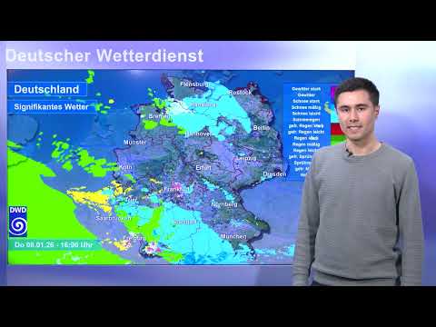 08.01.2026 Unwetterinformation Deutscher Wetterdienst (DWD)