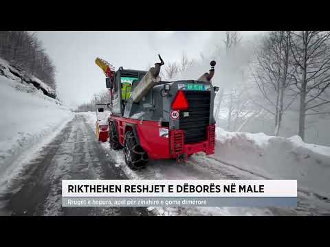 Rikthehen reshjet e dëborës në male