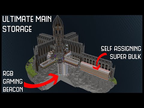 We Built Minecrafts LARGEST Storage System