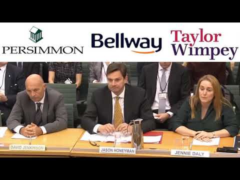 Taylor Wimpey - Persimmon Homes - Bellway - Yesterday in Parliament - BBC Radio 4 - 20/11/18