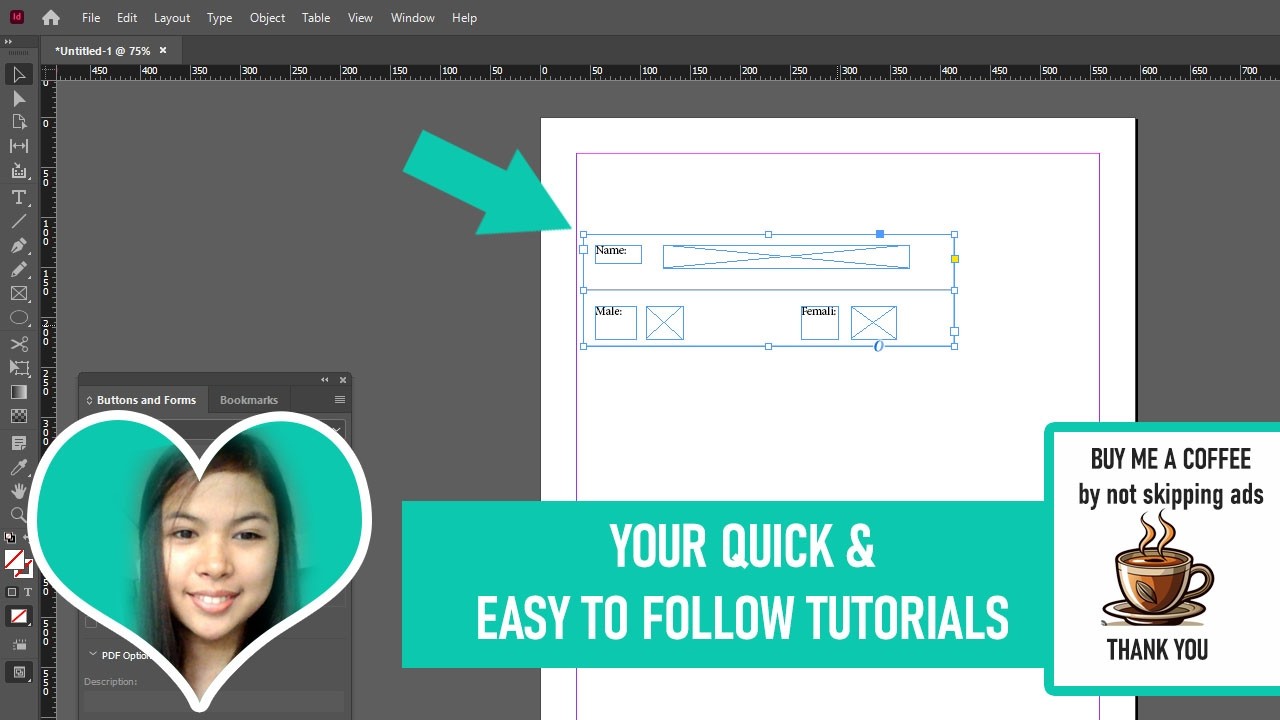 How to make fillable pdf form using InDesign 2026