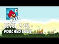 Angry Birds 2022 Poached Eggs Level 2 14 3 Star Walkthrough