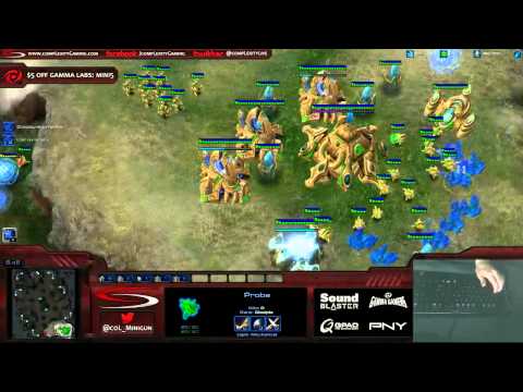 CoL.Minigun Holds Proxy Gates/Cannon Rush - 10/17/12