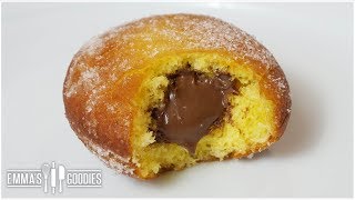 Bomboloni Recipe – Nutella Stuffed Italian Donuts
