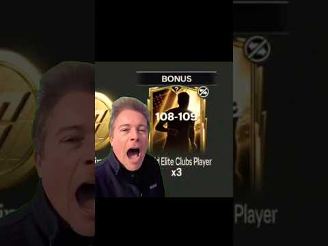 108-109 x3 World Elite Packs 🤯💯 #fcmobile