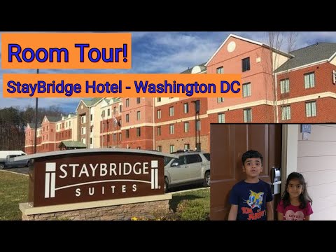 Room Tour! StayBridge Suites - Washington DC/ Hotel Near by Airport we stayed to catch Air India