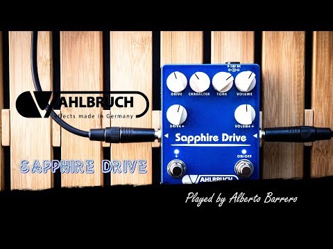 Immagine Vahlbruch Sapphire Drive, 2 channel overdrive distortion pedal, NEW, made in Germany - 2