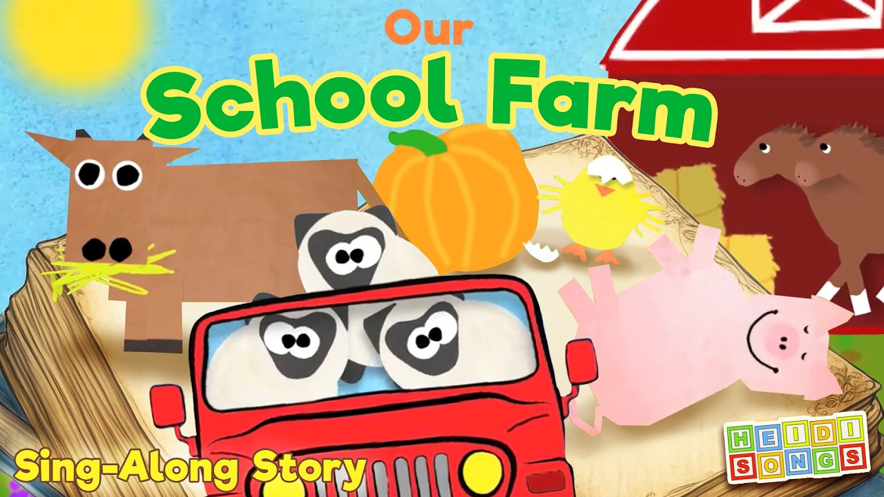 Our School Farm Song | Language Arts| Sing-Along Books & Art Projects | Preschool & Kindergarten