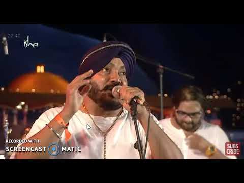 MahaShivRatri with Sadguru - Live performance by Daler Mehndi |  Magical Moments at Mahashivratri