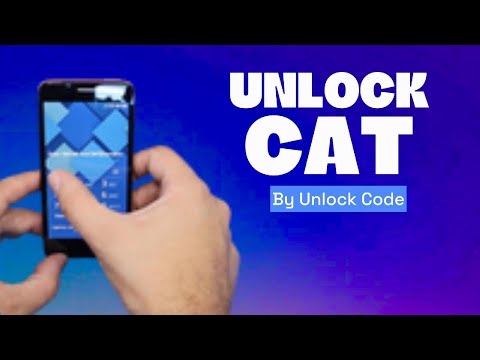 How to unlock any CAT phone | Works with all networks.