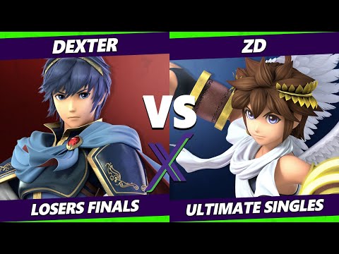 S@X 417 Losers Finals - ZD (Pit) Vs. Dexter (Marth, Fox) Smash Ultimate - SSBU