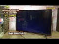 Panasonic TH 32H400G LED TV Repair With Blank Blue Screen Without Capital