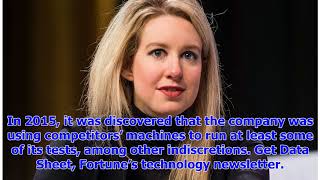 Breaking NewsTheranos secures 100 million dollars in new funding from the fortress capital