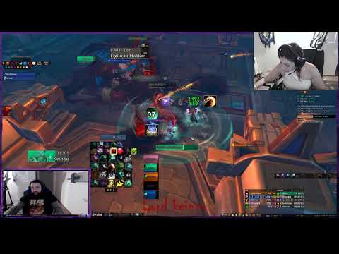 WOW Shadowlands Healer MISTWEAVER MONK , Keinzu / WARLOCK SHEIREEN , M+16 , Aldilà , gilda OscarWipe