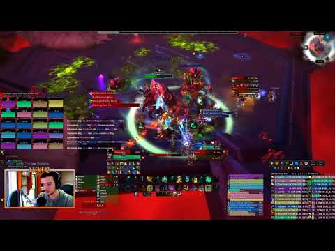 Temer's PUG vs THE HIVEMIND MYTHIC - Mythic Ny'alotha - PUG Raid Leading - 4/12MM