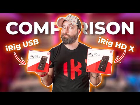 Choose the Right Audio Interface | iRig USB vs  iRig HD X | COMPARISON