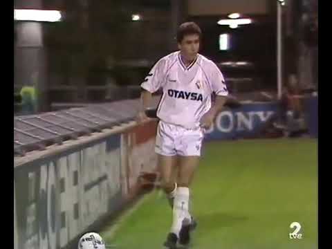 Copa UEFA 1991/1992: FC Utrecht 1-3 Real Madrid (23/10/1991). Narración en español.