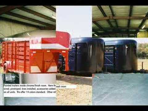 YouTube video about: Who makes ponderosa horse trailers?