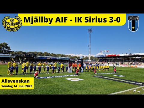 Groundhopping at Strandvallen in Blekinge Sweden | Mjällby AIF - IK Sirius 14052023