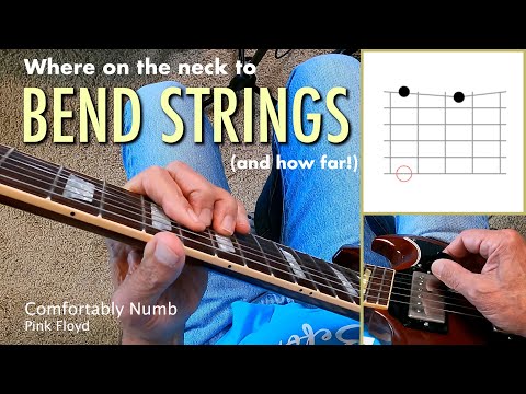 The most common string bends used in classic rock, part 1