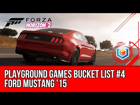 Forza Horizon 2 - Playground Games Bucket List #4 - Ford Mustang '15 Walkthrough