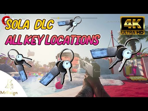 DEAD ISLAND 2 SoLA DLC - ALL KEY LOCATIONS & ALL LOCK LOCATIONS