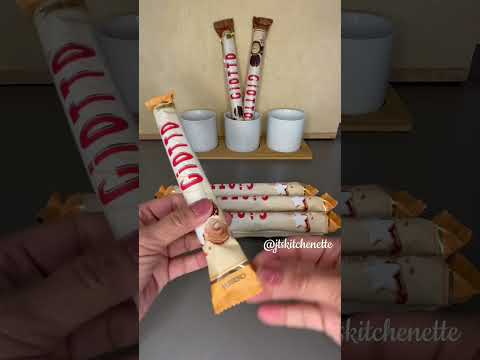 Giotto Momente Cinnamon Star ⭐️ Cookie Flavour Limited Edition  #shorts #asmr #giotto #chocolate