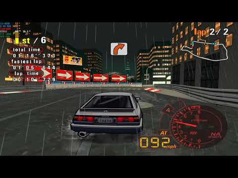 Auto Modellista Walkthrough Part 12 - "Level 3 - Rainy Street Challenge Cup 2" [2160p60]