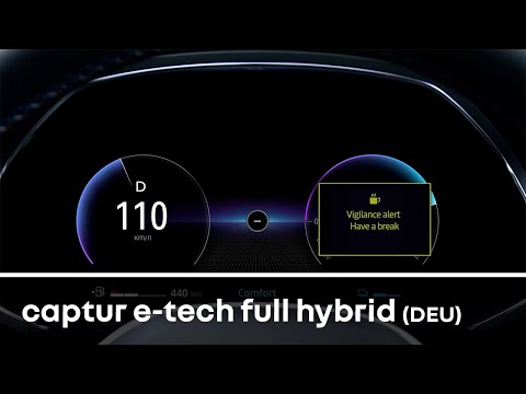 Aufmerksamkeitswarnung – Captur Full Hybrid E-Tech - Renault