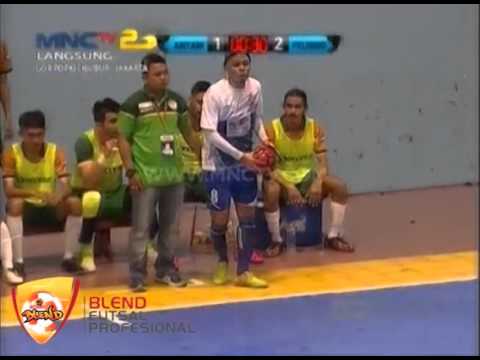 Antam VS Pelindo (1-3) Babak Pertama BLEND FUTSAL NUSANTARA 2016 HD