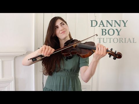 How to play DANNY BOY (DERRY AIR) ☘️ Irish air ☘️ Fiddle lesson