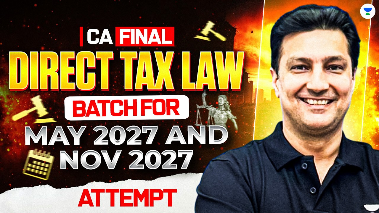 CA Final May/Nov 2027 Course Launch Video