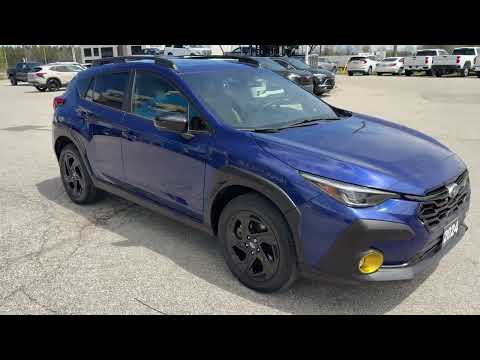 2024 Subaru Crosstrek Onyx AWD for sale at Ernie Dean Chevrolet Buick GMC Ltd. in Alliston, ON