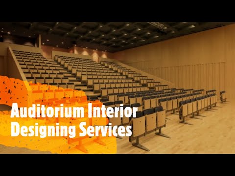Auditorium interior designing service