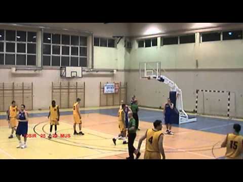 OZKosz Cz-wa Liga Okręgowa 2011/2012 27.02.12 OSiR Kłobuck - UKS MUSTAF Częstochowa  2 kwarta