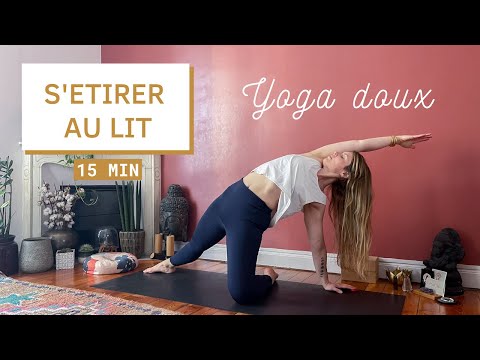 15 minutes de Yoga au lit | Yoga doux et étirements