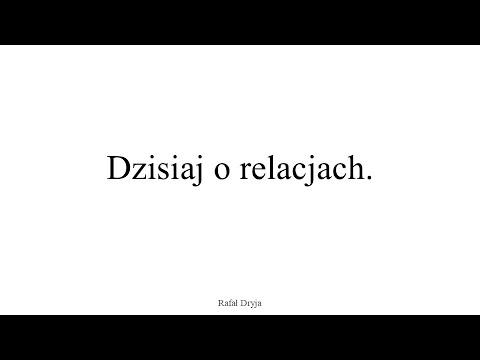 Rafał Dryja "Dzisiaj o relacjach" - Pecha Kucha Night Opole