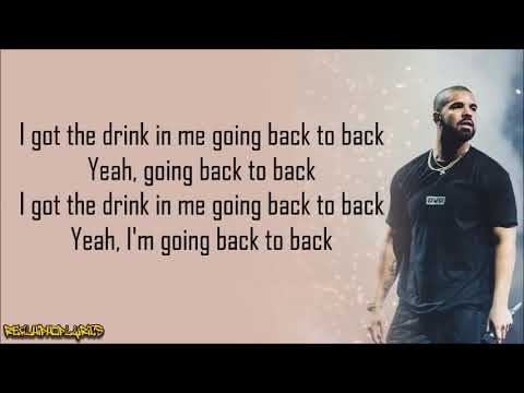 Drake - Back to Back (Lyrics)