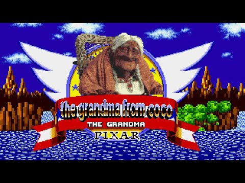 Sonic Hack - The grandma from Coco in Sonic 1
