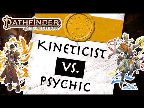 Playing as a Blaster-Caster in Pathfinder 2e — the Kineticist and Psychic Classes