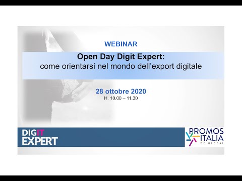 , title : 'Open Day Digit Expert: come orientarsi nel mondo dell’export digitale'